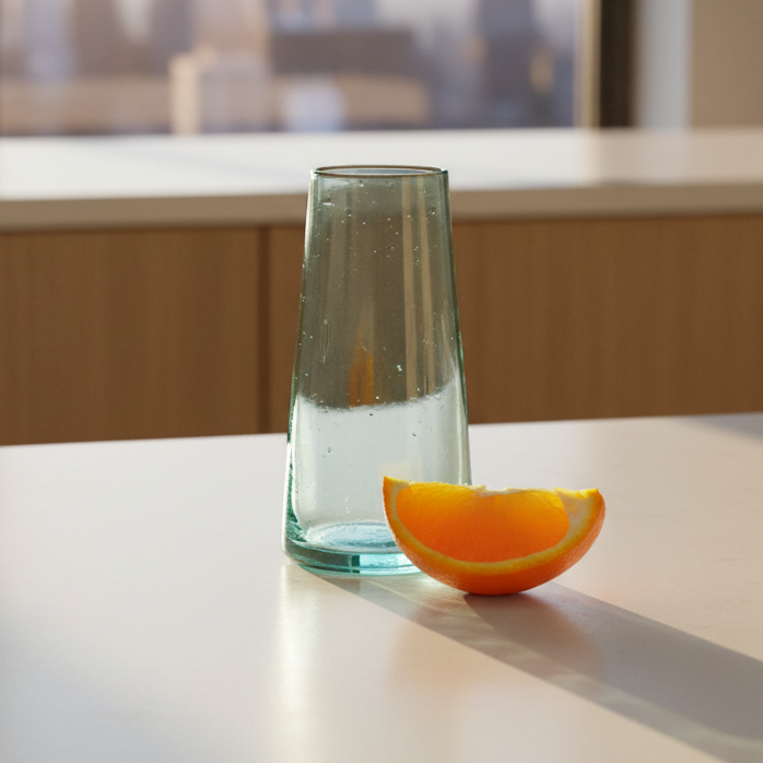 Envie Recycled Narrow Hiball Glasses - Set of 6