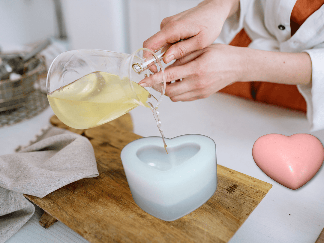 Handcrafted Closet & Drawer heart Sachet - Cozy & Comforting  – Warm, Inviting Scents for Relaxation & Seasonal Gifting - Scented Wax Heart Freshener