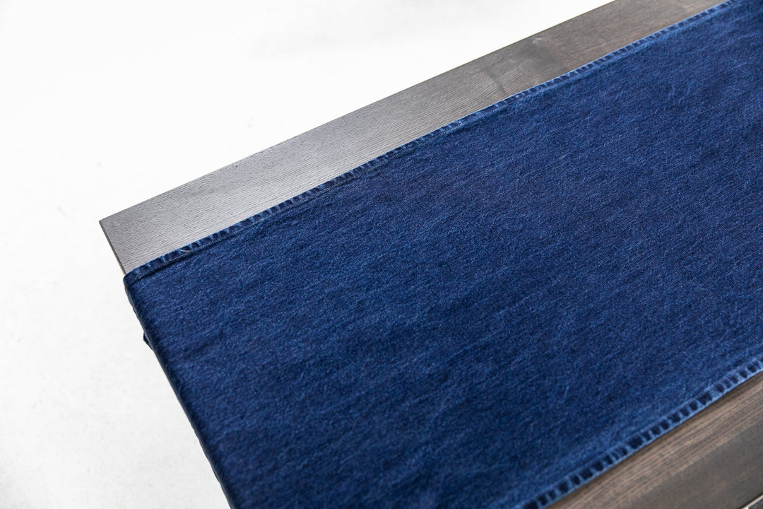 Minimal Denim Table Runner