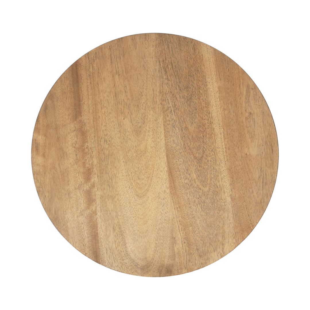 Foxford Round Wood Side Table