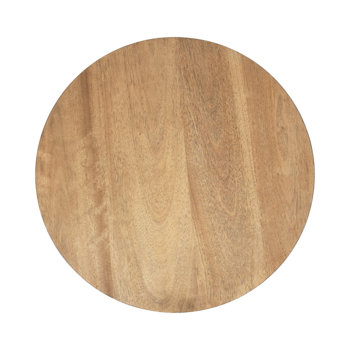 Foxford Round Wood Side Table