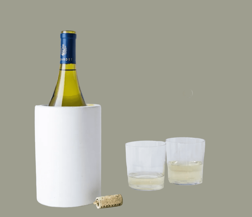 Concrete Kitchen Set (White) — Storage, [material], Port Living Co.