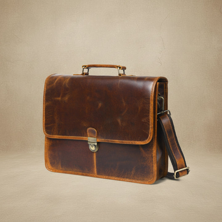 Buffalo Leather Executive Briefcase
