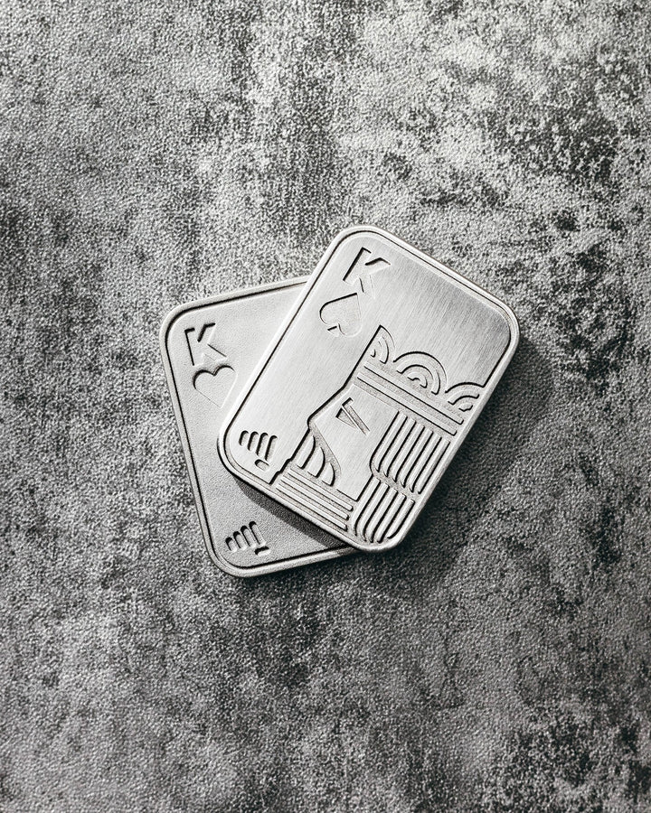 SHUFFLE POCKET KINGS V2 (Satin Silver)