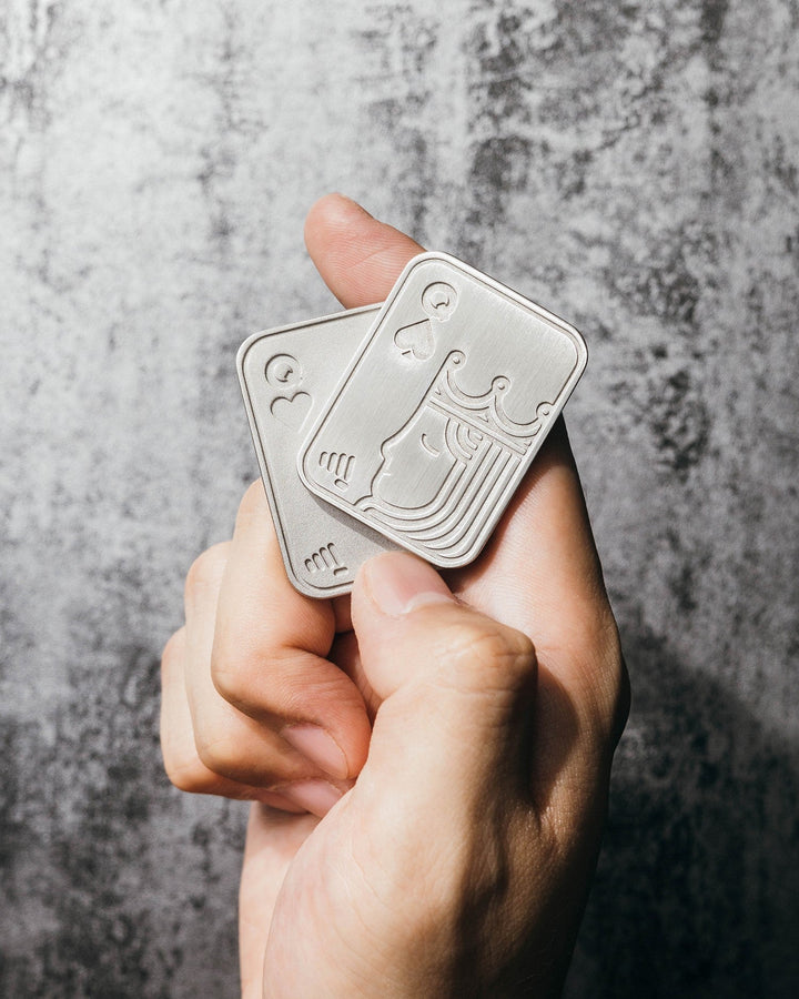 SHUFFLE POCKET QUEENS V2 (Satin Silver)