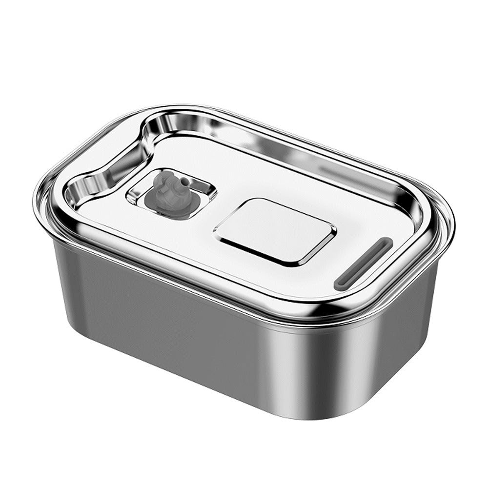 Stainless steel pet water dispenser base with removable top tray and pump mount