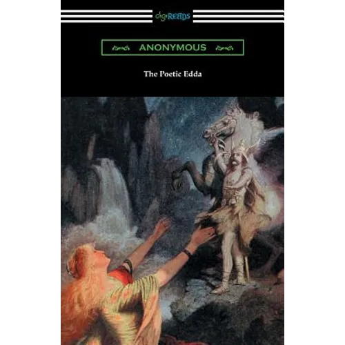 Paperback book cover featuring fantasy figures and The Poetic Edda title