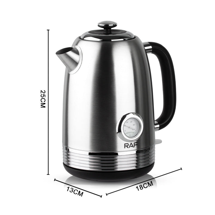 High‑Power Stainless Steel Electric Kettle