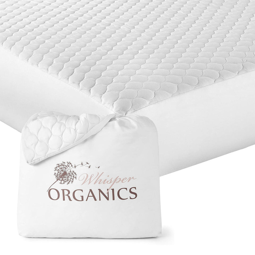 Organic Cotton Quilted Mattress Cover—300 TC