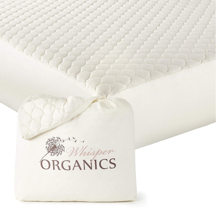 Organic Cotton Quilted Mattress Cover—300 TC