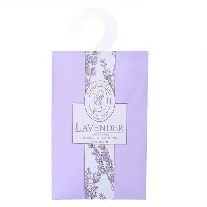 10-Pieces: Scented Sachets For Drawers and Closet Air Freshener Sachets with Home Hanger