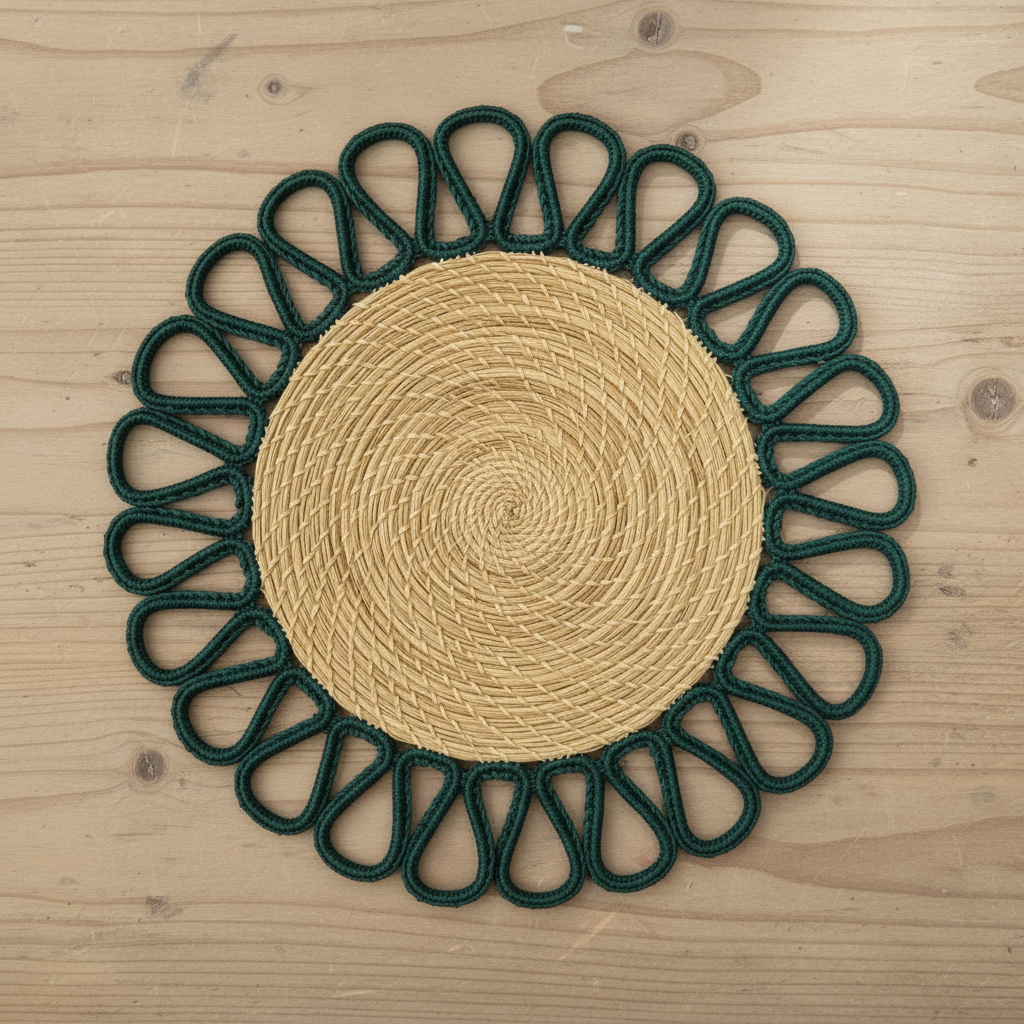 Harmony Handwoven Iraca Placemat