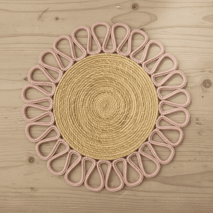 Harmony Handwoven Iraca Placemat — Placemats, [material], MacondoForever