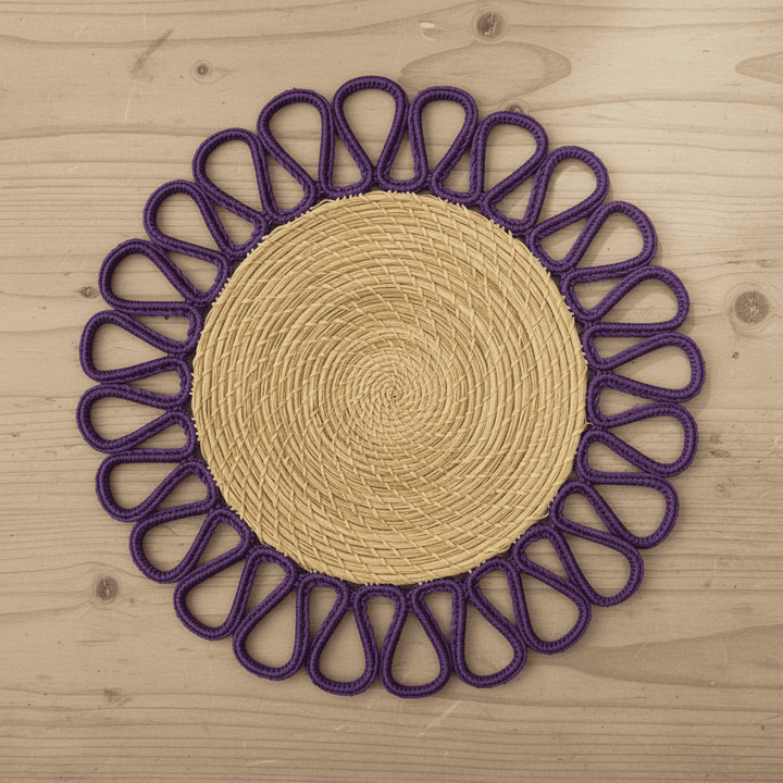 Harmony Handwoven Iraca Placemat — Placemats, [material], MacondoForever