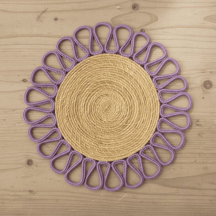 Harmony Handwoven Iraca Placemat — Placemats, [material], MacondoForever
