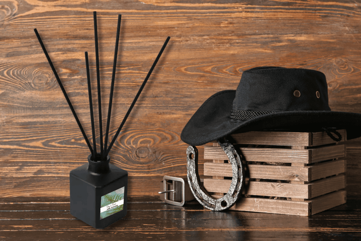 Reed Diffuser | Bold & Masculine | Wood Smoke Obsidian