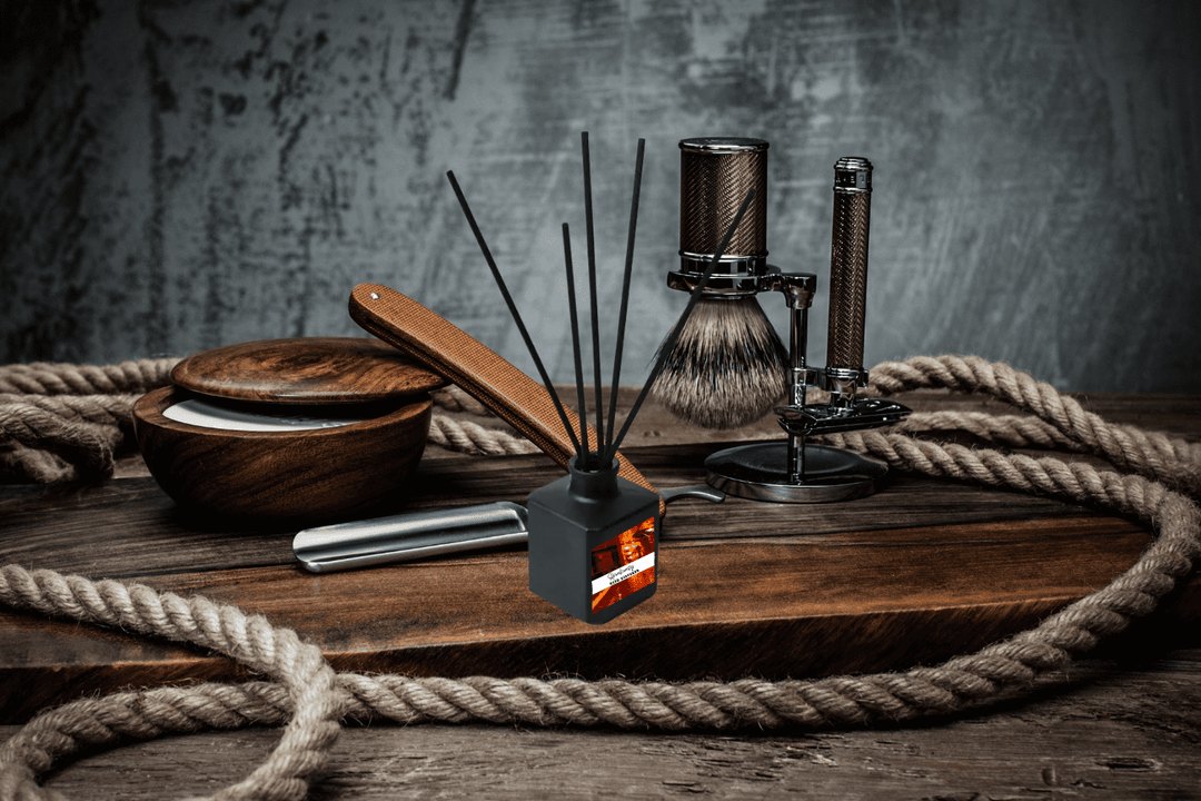 Reed Diffuser | Bold & Masculine | Wood Smoke Obsidian
