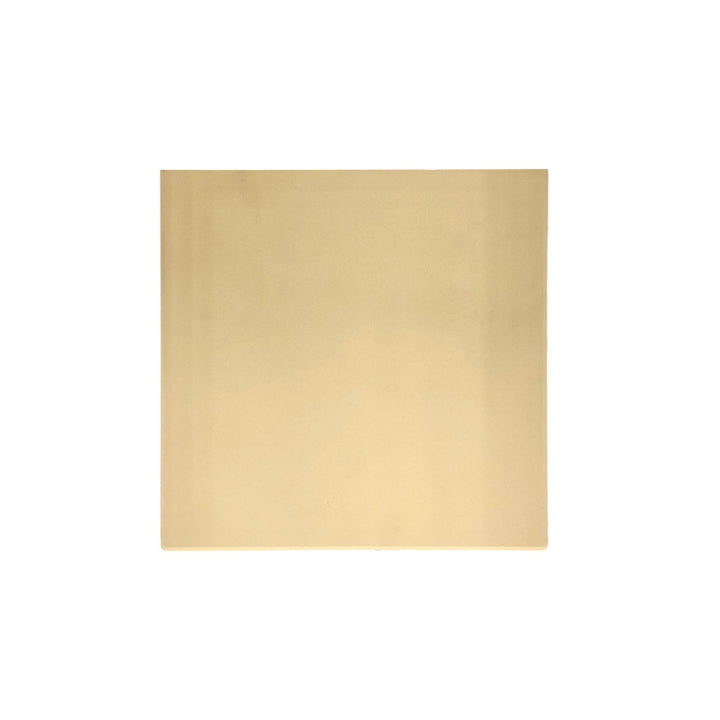 Cordierite pizza stone square slab, light tan, for portable pizza oven