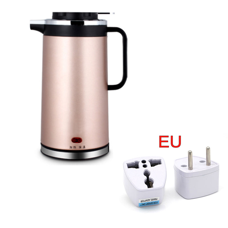 Double‑Insulated Stainless Steel Electric Kettle—1.8L