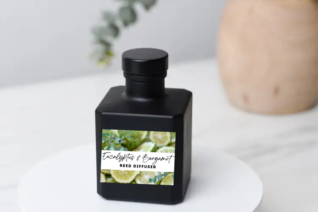 Reed Diffuser | Bold & Masculine | Wood Smoke Obsidian