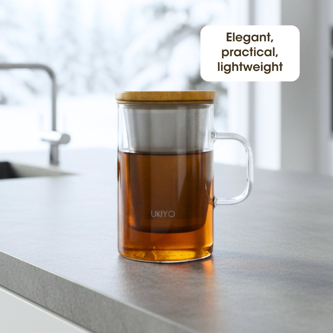 Glass Tea Infuser by Ukiyo