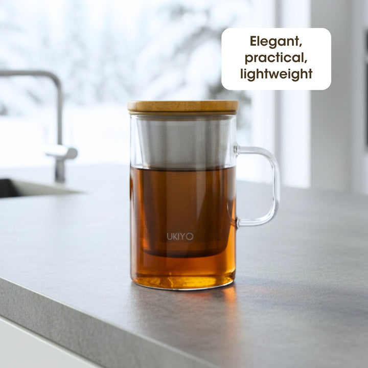 Glass Tea Infuser by Ukiyo