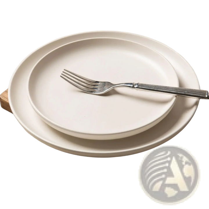 12 Piece Stoneware Dinnerware Set with Mugs for 3