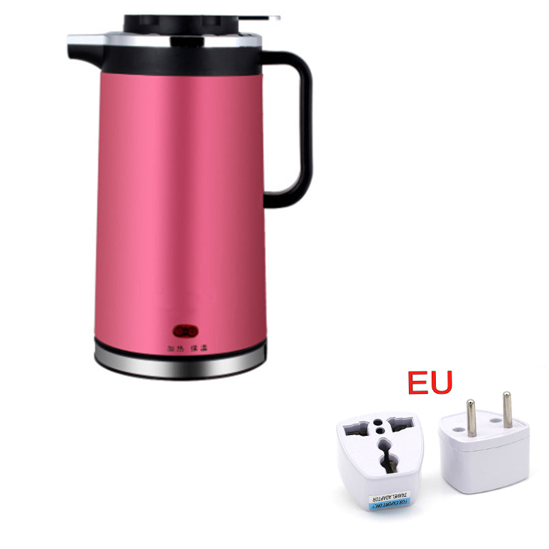 Double‑Insulated Stainless Steel Electric Kettle—1.8L