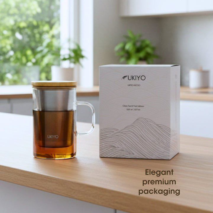Glass Tea Infuser by Ukiyo