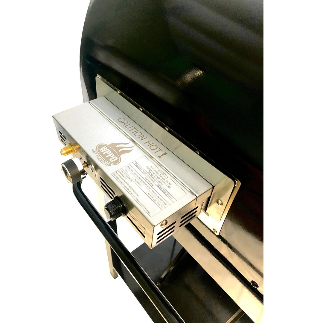 Gas attachment module with brass fittings and &