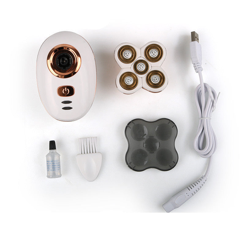 Men's Usb Rechargeable Rotary Razor