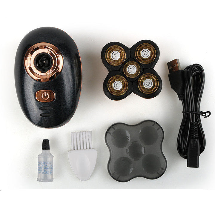 Men's Usb Rechargeable Rotary Razor