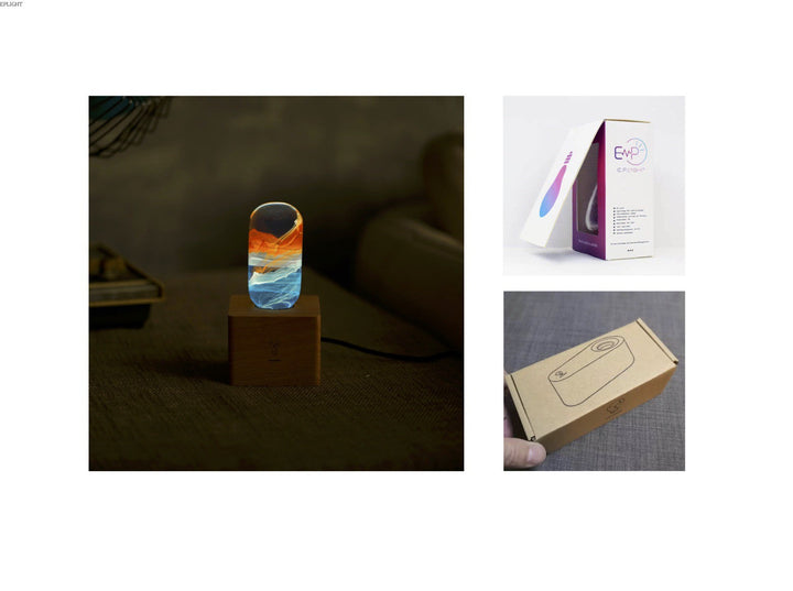 Resin Aesthetic Lamp