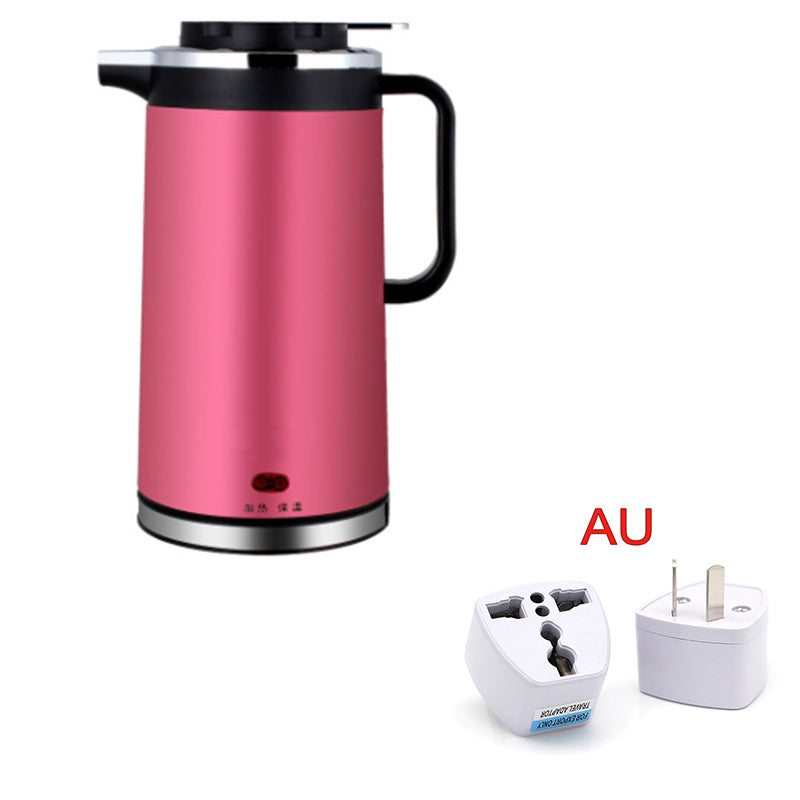 Double‑Insulated Stainless Steel Electric Kettle—1.8L