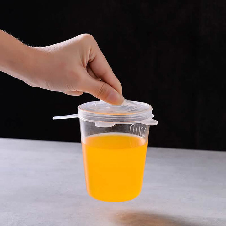 Reusable Silicone Stretch Lids (6‑Pack)
