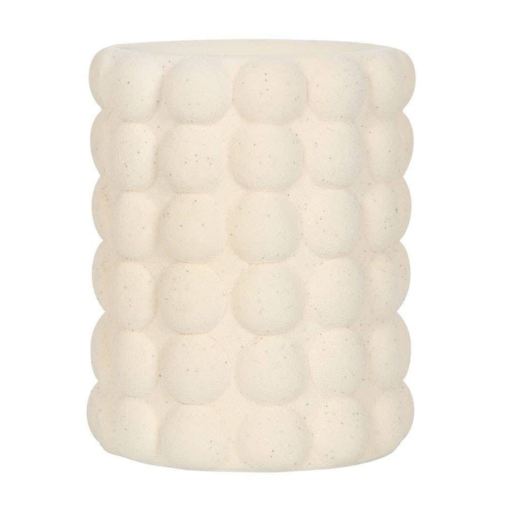Cream Speckle Bubble Tealight Wax Warmer
