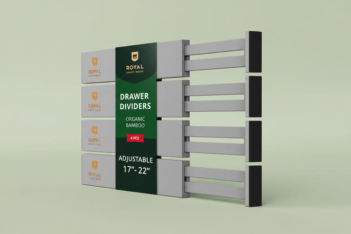 Drawer Dividers 22”, Gray