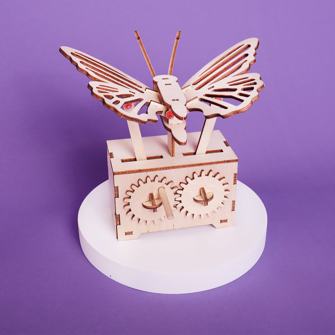 Fluttering Butterfly DIY Kit, Educational STEM Toy