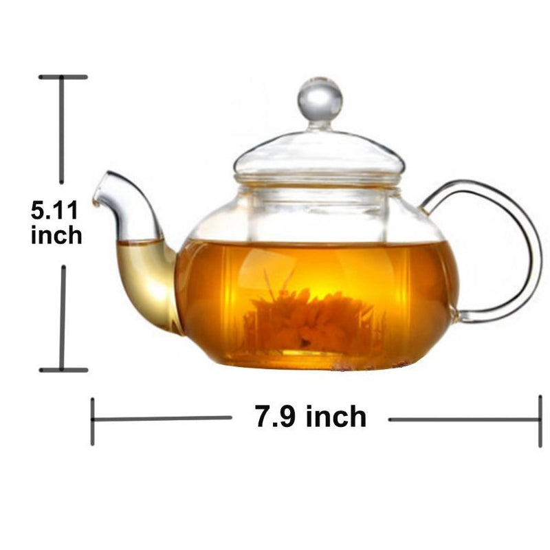 Tea Pot with Infuser & Warmer Set