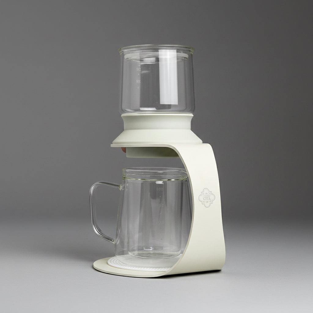 Semi‑Automatic Drip Rotating Pot–Double Filter