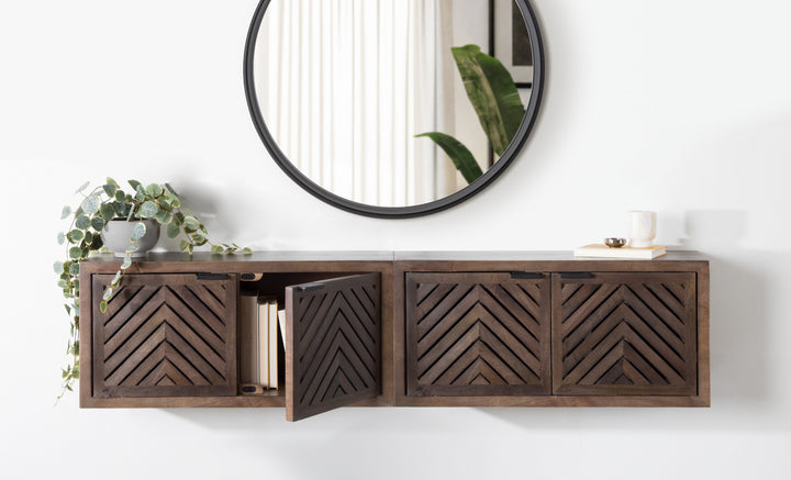 Mezzeta Decorative Wood Wall Cabinet