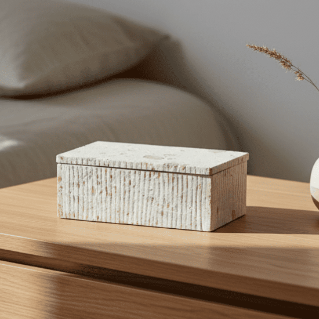 Ataca Marble Large Storage Box