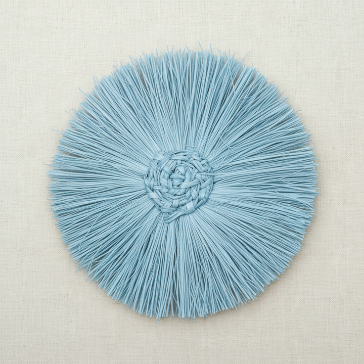 Pom Pom Handwoven Iraca Napkin Ring