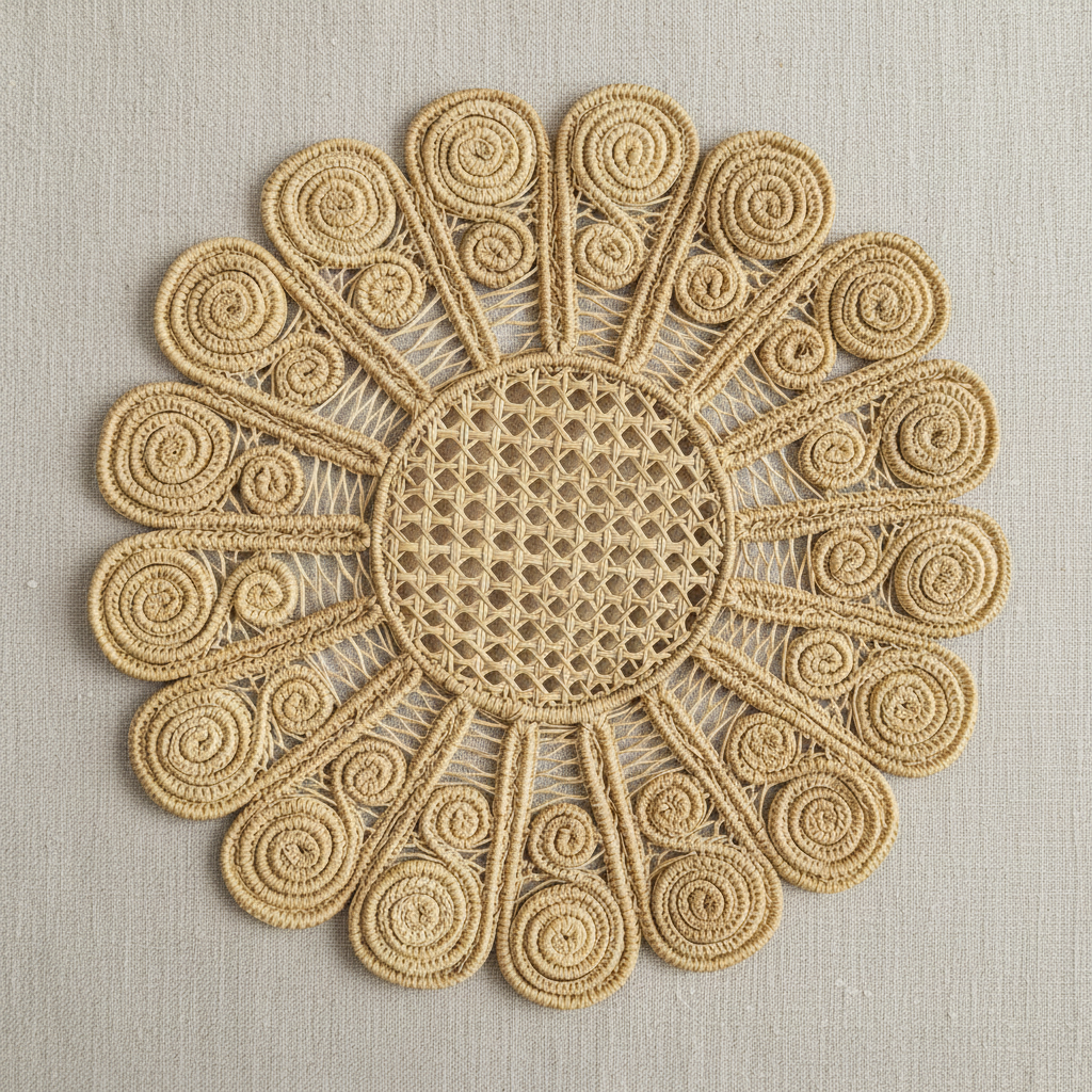 Elegance Handwoven Iraca Placemat