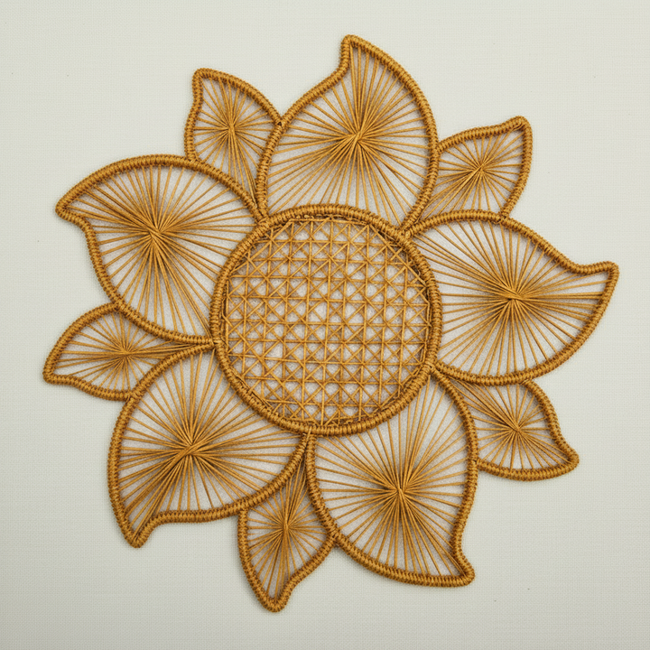 Bloom Handwoven Iraca Placemat
