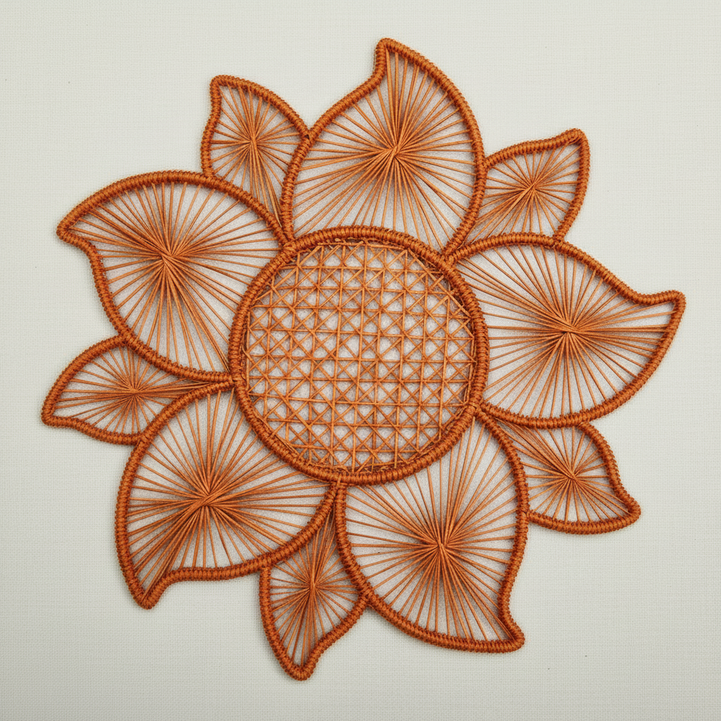Bloom Handwoven Iraca Placemat