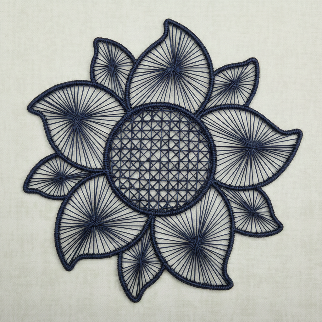 Bloom Handwoven Iraca Placemat