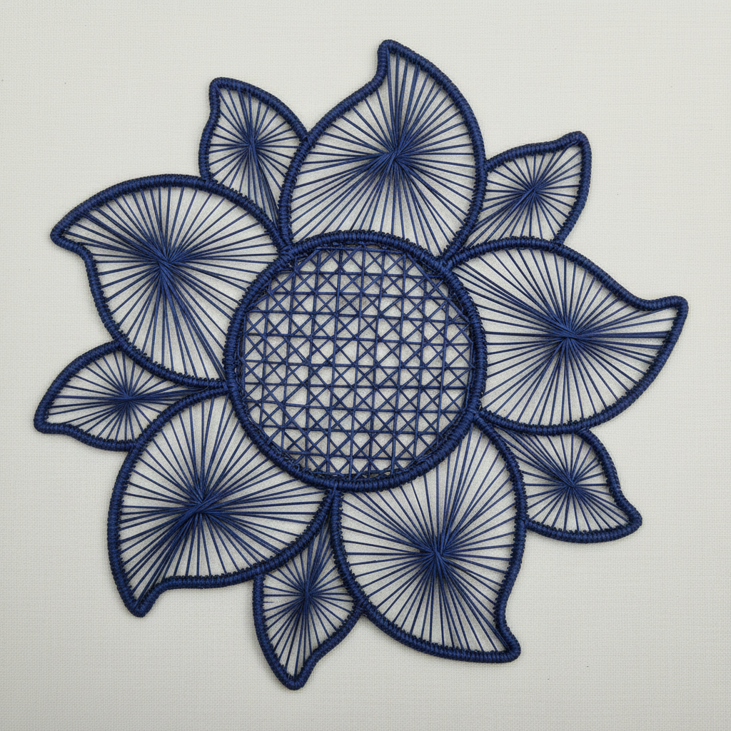 Bloom Handwoven Iraca Placemat