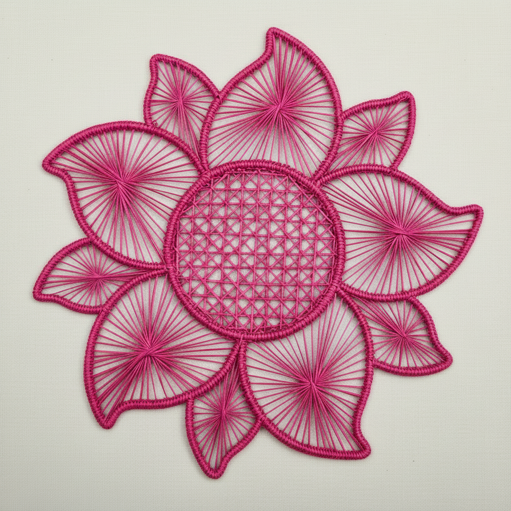 Bloom Handwoven Iraca Placemat