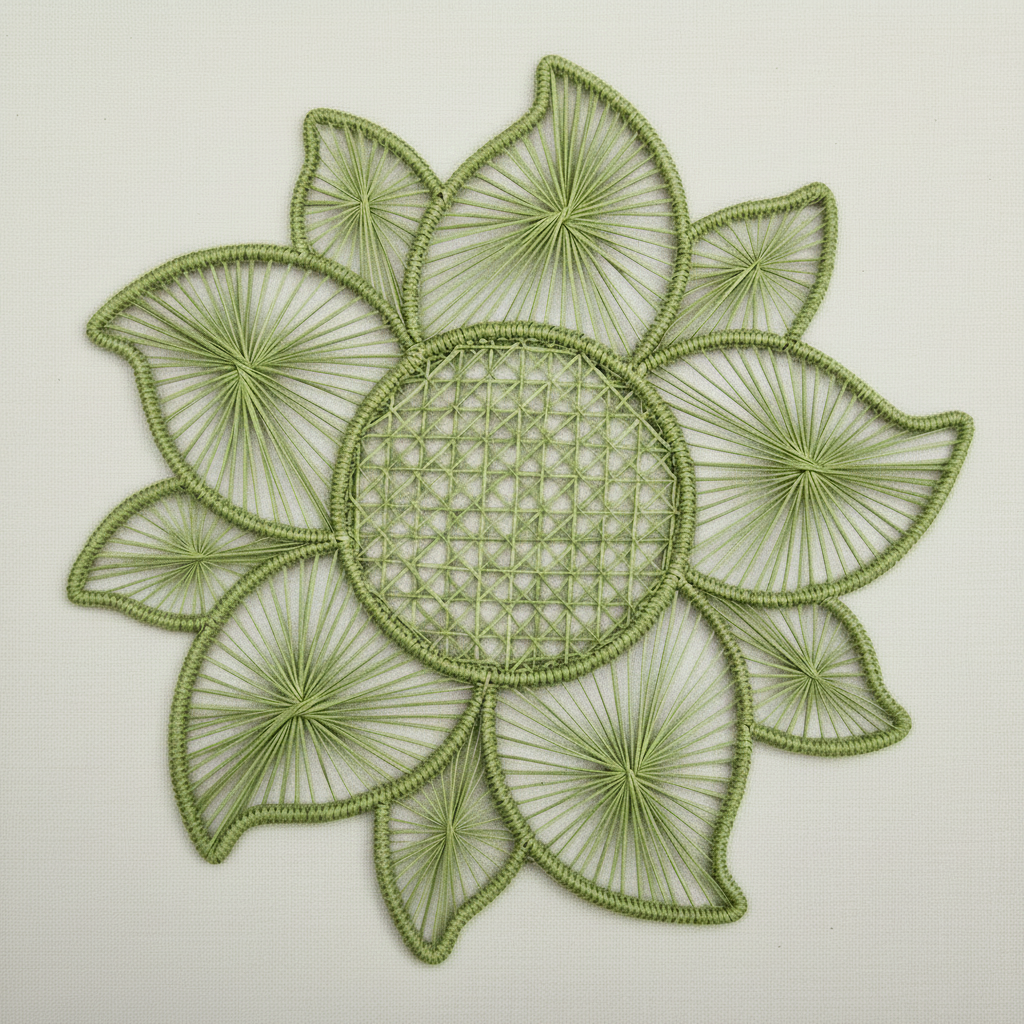 Bloom Handwoven Iraca Placemat